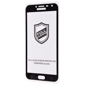 Защитное стекло Full Glue HQ Samsung Galaxy J4 J400 без упаковки black